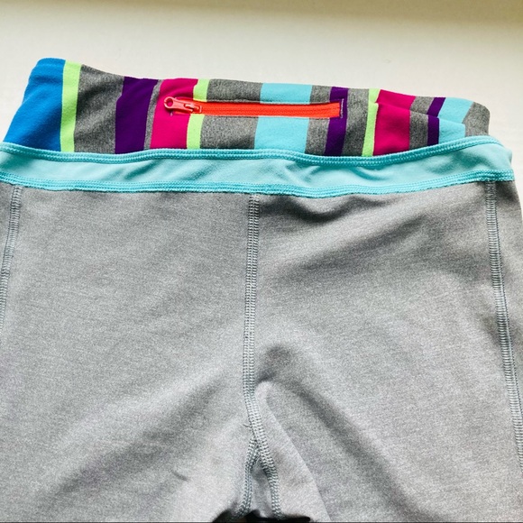 Ivivva Girls Ruched Leggings Size 10 - Picture 11 of 15